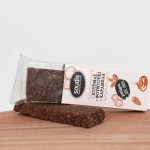 Μπάρα με Χουρμά – Φουντούκι & Καραμέλα